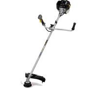 D. Desbrozadora de gasolina, 51,7 cm, 45 cm – Cabezal de hilo doble Tap&Go, cuchilla de 3 puntas – Ideal para césped alto y vegetación densa