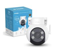 D-Link DCS-8530 Cámara Wi-Fi Exterior 3K con Giro e inclinación | Cámara exterior 3K con detección de personas y vehículos por IA, visión nocturna en color y seguimiento automático.