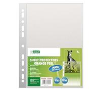 D.RECT 50 Unidades Fundas Plastico - Fundas Transparentes, 100 µm/mic/micron Grosor: 0,10 mm, 240x350 mm, Granulado