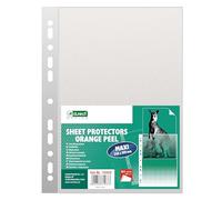 D.RECT 50 Unidades Fundas Plastico - Fundas Transparentes, 90 µm/mic/micron Grosor: 0,090 mm, 240x350 mm, Granulado