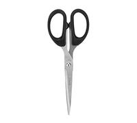 D.RECT 6018 Tijeras para Cortar de Acero Inoxidable | 18cm | para Papel y Cinta Adhesiva | Mango de Plástico Irrompible | Tijeras para la Escuela | Tijeras para el Hogar | Para la Escuela y la Oficina
