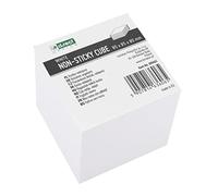 D.RECT Bloque de notas de papel de repuesto (para caja de notas, 85 x 85 x 80 mm, aprox. 750 hojas), color blanco