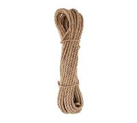 D.RECT- Cuerda de Yute 6mm 10m - Cuerda de Cáñamo - Cuerda de Fibra Natural