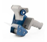 D.RECT Dispensador de Cinta Adhesiva para Embalaje - Hasta 50 mm de Ancho - DesenrolladorErgonómico de Cinta Adhesiva para Paquetes con Asa, Ideal para Cajas de Cartón, Mudanzas y Envíos