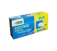 D.RECT Grapas 24/6 Galvanizadas Afiladas - Pack 10 x 1000 Unidades - Fijación Precisa y Duradera para Documentos - Compatibilidad Universal Oficina