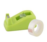 D.RECT Green 8005 - Dispensador de cinta adhesiva de mesa ancho hasta 19 mm, longitud hasta 33 m - Incluye 1 rollo de cinta D.RECT 19 mm x 33 m