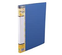 D.RECT Juego de 20 Carpetas de Polipropileno | 20 Carpetas de Alta Transparencia | Etiqueta de Contenido de la Columna Vertebral | A4 | Color : Azul