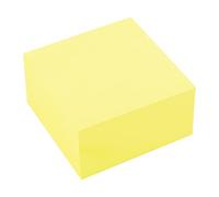 D.RECT | Notas Adhesivas | Set de 1 | 51x51mm | 1x400 un Bloque de Hojas | Material de Oficina | Color Amarillo