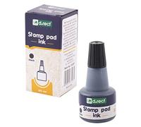 D.RECT Tinta para sellos, 30 ml, color negro