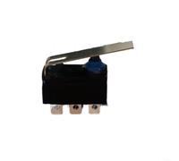 D2HW Interruptor basculante automotriz, botón de cambio izquierda/derecha, impermeable, a prueba de polvo, sellado para control de engranajes de automóvil, negro (botón derecho)