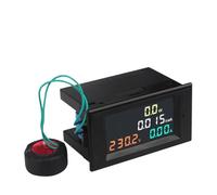 D69-2049 Multímetro digital 100A AC40-300V Energía eléctrica Voltímetro Amperímetro Analizador Watt Volt kwh AC380V