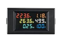 D69-2058 voltímetro amperímetro de corriente Factor de potencia medidor de frecuencia eléctrica Panel Digital vatímetro AC200V-450V AC40V-300V 1 Uds(AC200V-450V)