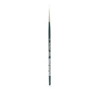 DA VINCI 1270 Series-Pincel para Letras, Fibra sintética, Verde, 18.6 x 0.073 x 30 cm