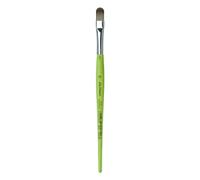 Da Vinci 375 Series Filbert Shape Brush, 10, Fibra sintética, Verde, 19,5 x 0,95 x 30 cm