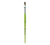 Da Vinci 375 Series Filbert Shape Brush, 8, Fibra sintética, Verde, 19,5 x 0,75 x 30 cm