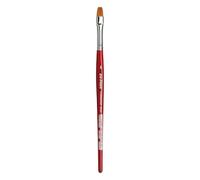 Da Vinci 5880 Serie Agua Color Cepillo, Fibra sintética, Rojo, 19,5 x 0,82 x 30 cm
