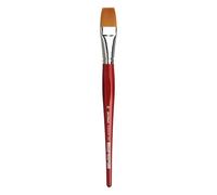 Da Vinci 5880 Serie Agua Color Cepillo, Fibra sintética, Rojo, 26,5 x 2,5 x 30 cm
