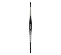 DA Vinci Brocha de Acuarela Serie 5598, Fibra sintética, Negro, 23.1 x 0.51 x 30 cm