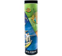 da Vinci, Estuche metálico para Pinceles FIT Synthetics, con Placa identificativa, Caja de Regalo, Pinceles Multiusos, Pinturas líquidas, para Escuela, Fabricado en Alemania, tamaños 0, 4, 8, 6, 10