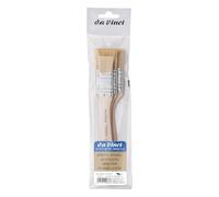 Da Vinci Juego de Pinceles para Pintura Anchos de Pincel Sintético 20, 30, 40 mm