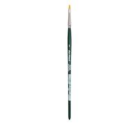 Da Vinci Nova Serie 122 Pincel Plano para Aficionados a la Pintura, Hecho de Pelo sintético, tamaño 0