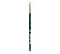 Da Vinci Nova Serie 122 Pincel Plano para Aficionados a la Pintura, Hecho de Pelo sintético, tamaño 0
