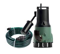 DAB FEKA 600 M-A con manguera de drenaje de 7 metros medium Verde / Negro / Acero inoxidable