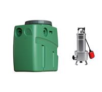 DAB Fekabox 110 con DAB Feka vs 550 M-A medium Verde / Negro / Acero inoxidable