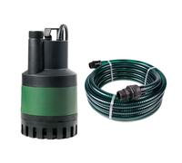 DAB Nova Up 180 M-NA con manguera de drenaje de 7 metros medium Verde / Negro / Acero inoxidable