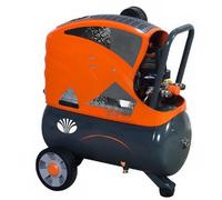 DAEWO0 Compresor de Aire DAAC24DN - 24L, 2 HP / 1,5 kW, 8 bar, 135 L/min, Motor Coaxial 2.850/3.450 rpm, Filtro Plástico 3/8 - 700115