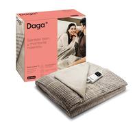 DAGA Manta térmica eléctrica de Sofá Relax Suave XL, Tecnología Intellisense, Tejido Ultrasuave, Multi-Temporizador, 6 Niveles de Temperatura, 140x180 cm
