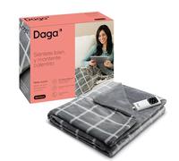 Daga Relax Suave, Manta térmica eléctrica de Sofá, Tecnología Intellisense, Tejido terciopelo, Multi Temporizador, 6 Niveles de Temperatura, 150x95 cm