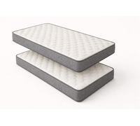 DAGOSTINO HOME BOUTIQUE COLLECTION Pack 2 Colchones 90x190 Viscoelástico, Especial Cama Nido, Altura 15 Cm
