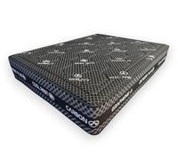 DAGOSTINO Home OBSYDION Black Label - Colchón Premium 30 cm - 160x200 cm - Jacquard Graphene y Oxygen Activa - Firmeza Media-Alta H3