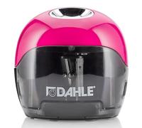 Dahle 250 Sacapuntas Eléctrico a Pilas, 2 Cuchillos, Magenta, 8 mm | Afila lápices y lápices de colores automáticamente - ideal para niños en casa o colegio