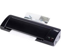 Dahle Plastificadora A3 70103 – Frío y caliente, 2 rodillos térmicos de silicona, 250 mm/min, negra
