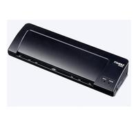 Dahle Plastificadora A3 70103 – Frío y caliente, 2 rodillos térmicos de silicona, 250 mm/min, negra