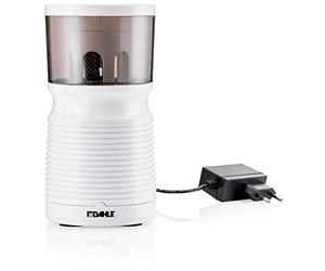 Dahle Sacapuntas eléctrico 210 (sacapuntas para diámetros de 8 mm - 11 mm, seguro para niños según las normas GS) color blanco, 20,7 x 10,3 x 10,3