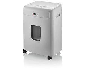 Dahle Trituradora de papel ShredMatic 90 Autofeed (90 hojas, P-4, corte de partículas, sin aceite ni mantenimiento, alimentación automática de papel) gris claro/gris polvoriento