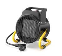 DAHTEC Calefactor Ceramico 2000W - Bajo Consumo - Radiador Electrico Portatil - Calentamiento Rápido en 3 s - Apto para Hogares, Baños y Obras de Construcción