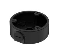 Dahua Caja de conexiones PFA137 Negra – Caja de montaje compacta de aluminio para cámaras de seguridad PFA137-B