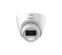 Dahua Cámara Híbrida Turret · 2MP · HDCVI · Luz Dual Inteligente · 2.8mm