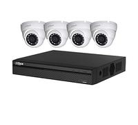 DAHUA Full HD - Kit de vídeo (4 cámaras domo de 2 MP)