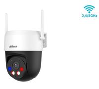 Dahua IPC-PT1539DA1P-SW-PV-0400B-EUR: Cámara IP inalámbrica, resolución 5MP, Wi-Fi, infrarrojos (hasta 30 metros), con altavoz