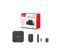 Dahua Kit de Alarma 4G con Panel de 150 Dispositivos y Sensores, Negro