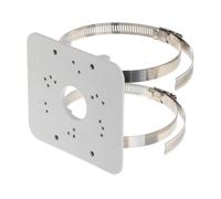 Dahua Soporte de montaje en poste PFA152-E Mini adaptador aluminio Compatible PFBx/PFAx Blanco