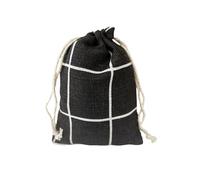 Daihellenstone Paquete de 20 bolsas de arpillera negras de 3.54 x 5 pulgadas, bolsas de regalo pequeñas con cordón para bodas, recuerdos de fiesta, manualidades y regalos