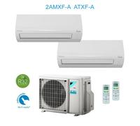Daikin 2AMXF50A + ATXF35A + ATXF25A Aire Acondicionado Clima Siesta Dual Split 12000+9000Btu Inverter Wifi Ready R32