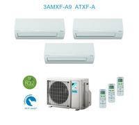 Daikin 3AMXF52A9 + 2x ATXF25A + ATXF35A Aire Acondicionado Siesta Trial Split 2x 9000 + 12000 BTU Wifi Ready Inverter R32
