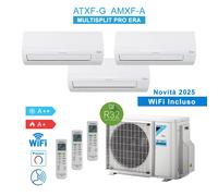 Daikin 3AMXF52A9 + 2x ATXF25G + ATXF35G Aire Acondicionado Siesta 2025 Trial Split 2x 9000 + 12000 BTU WiFi Inverter R32